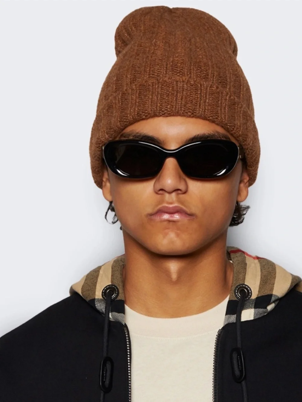NWT THE ELDER STATESMAN RANGER BEANIE DIRTY BLONDE